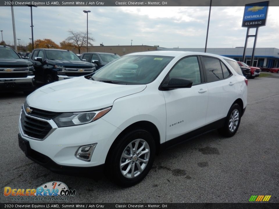 2020 Chevrolet Equinox LS AWD Summit White / Ash Gray Photo #1