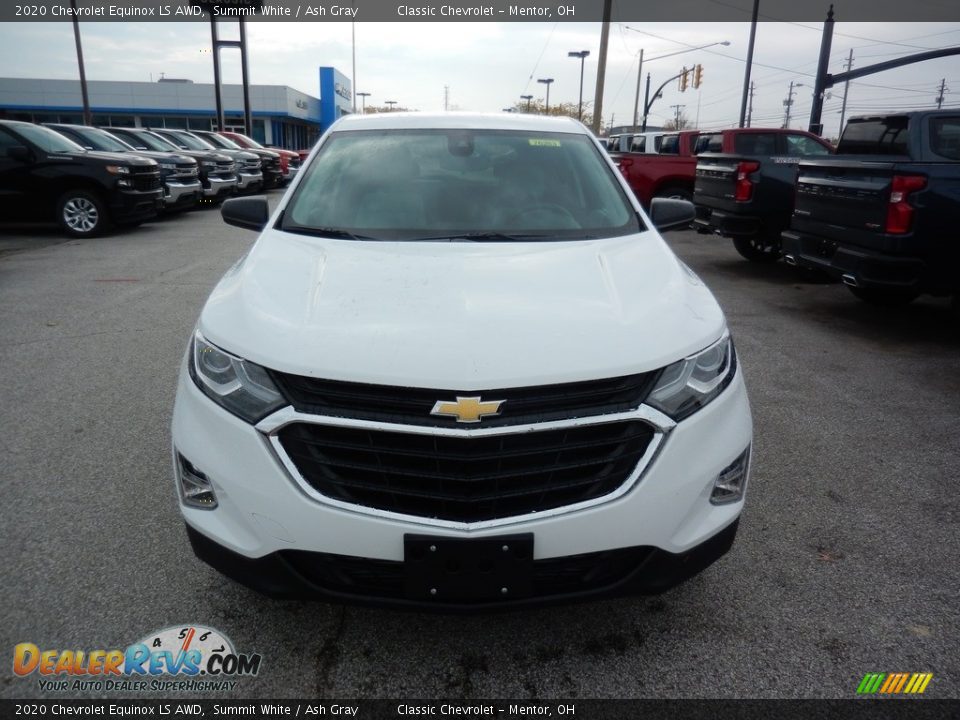 2020 Chevrolet Equinox LS AWD Summit White / Ash Gray Photo #2