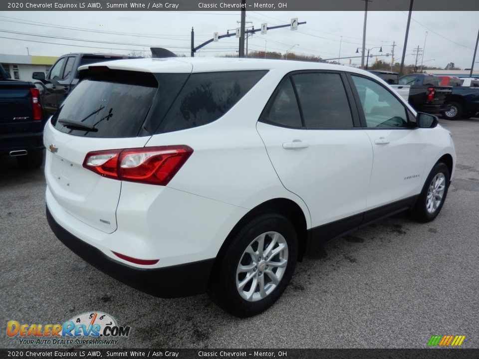 2020 Chevrolet Equinox LS AWD Summit White / Ash Gray Photo #4