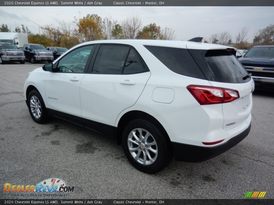 2020 Chevrolet Equinox LS AWD Summit White / Ash Gray Photo #5