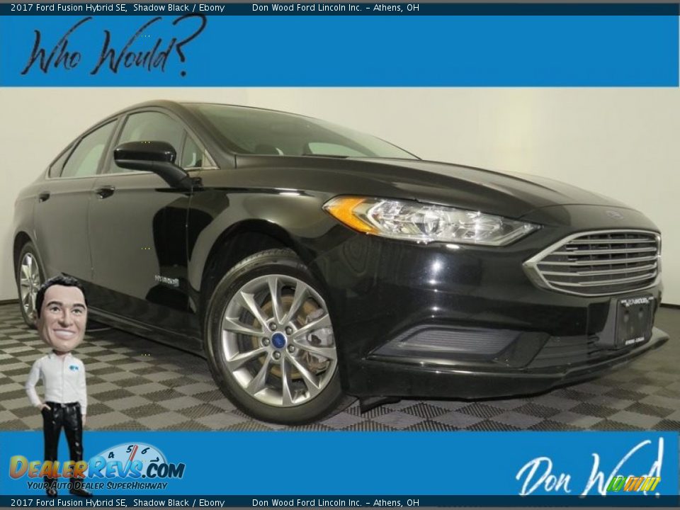 2017 Ford Fusion Hybrid SE Shadow Black / Ebony Photo #1