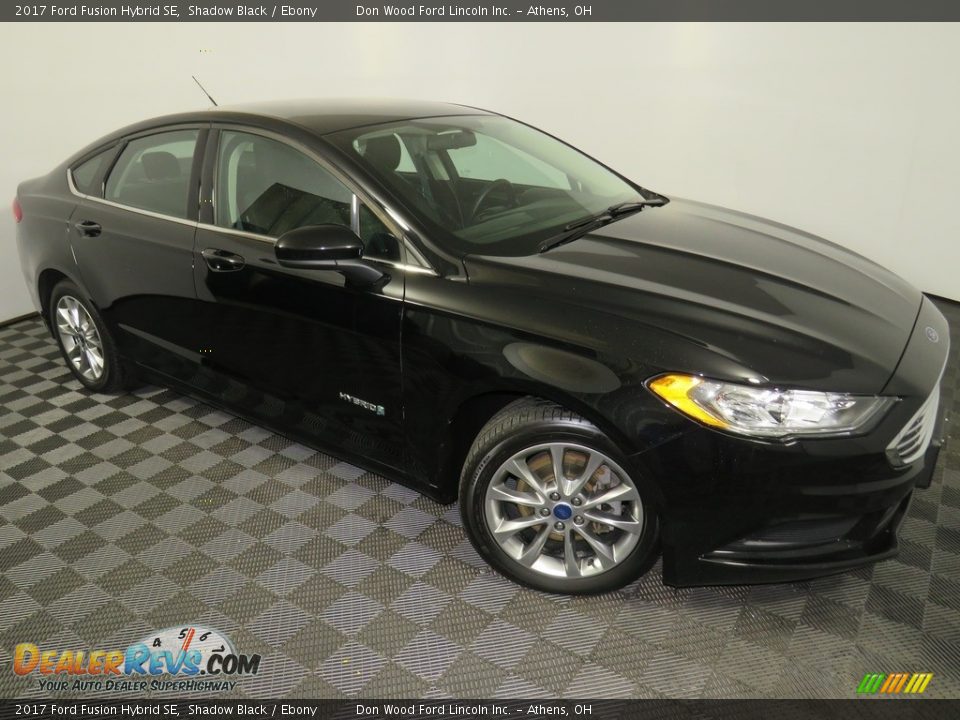 2017 Ford Fusion Hybrid SE Shadow Black / Ebony Photo #2