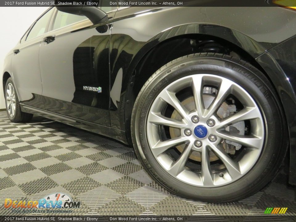 2017 Ford Fusion Hybrid SE Shadow Black / Ebony Photo #3