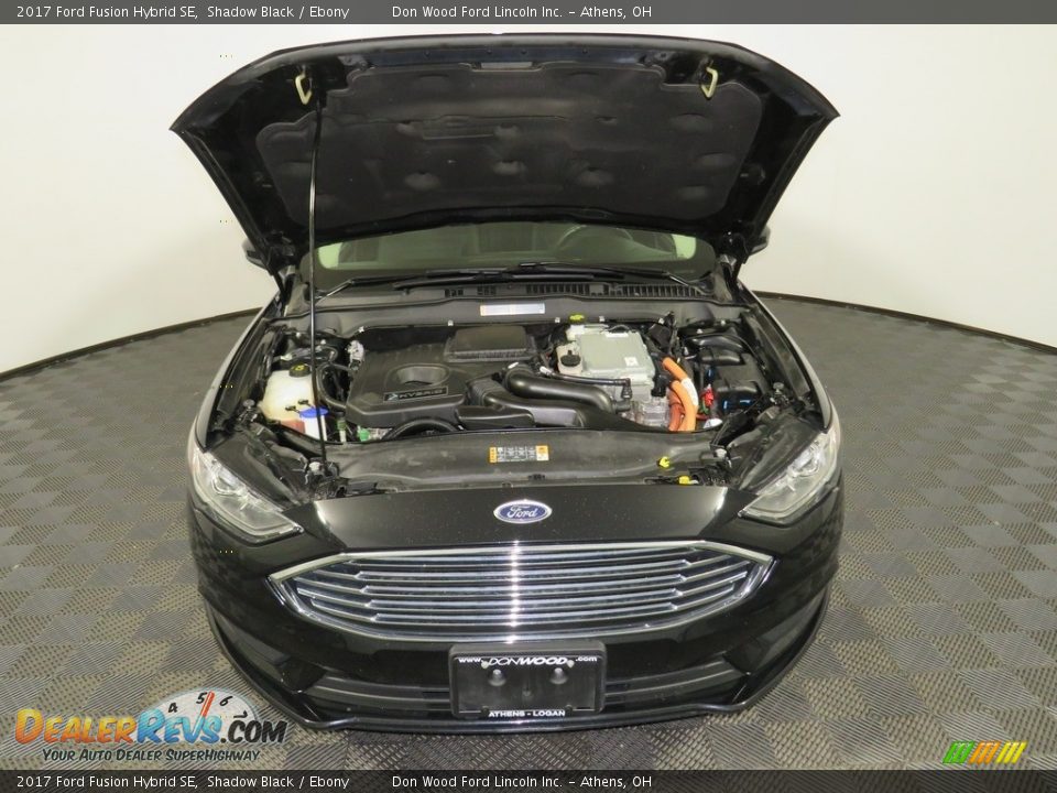 2017 Ford Fusion Hybrid SE Shadow Black / Ebony Photo #5
