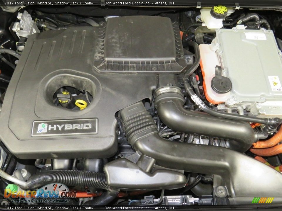 2017 Ford Fusion Hybrid SE Shadow Black / Ebony Photo #6