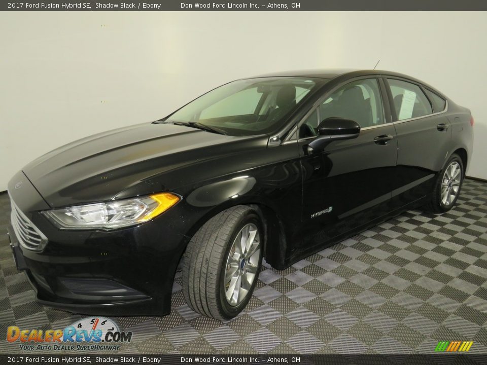 2017 Ford Fusion Hybrid SE Shadow Black / Ebony Photo #7