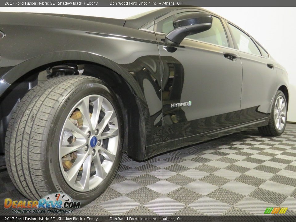 2017 Ford Fusion Hybrid SE Shadow Black / Ebony Photo #8