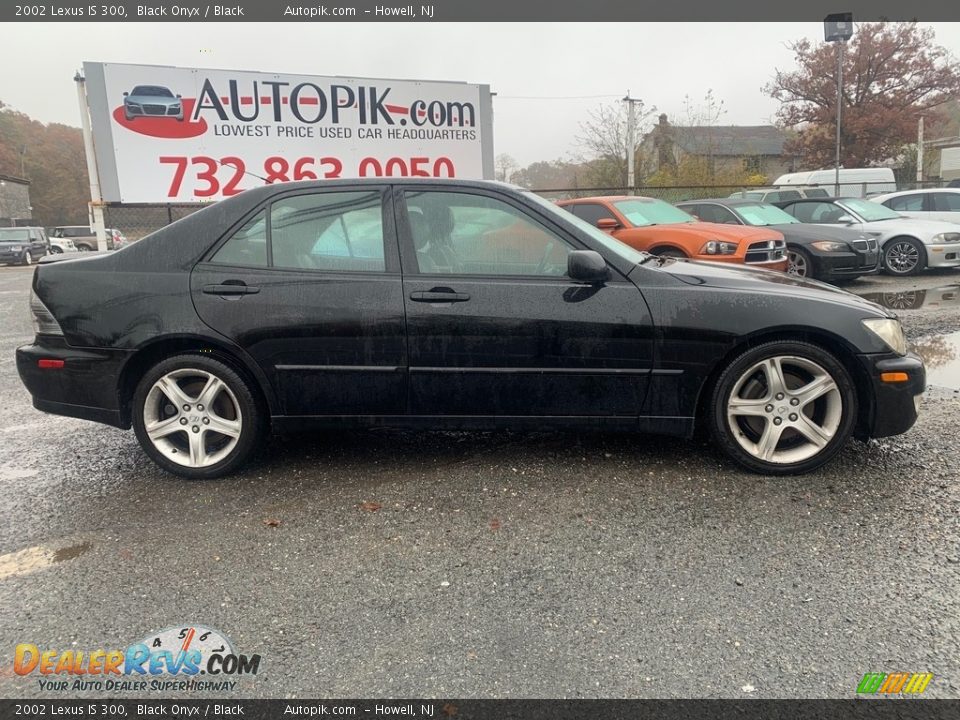 2002 Lexus IS 300 Black Onyx / Black Photo #2