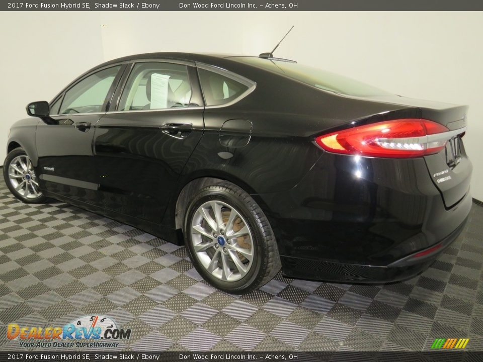 2017 Ford Fusion Hybrid SE Shadow Black / Ebony Photo #9