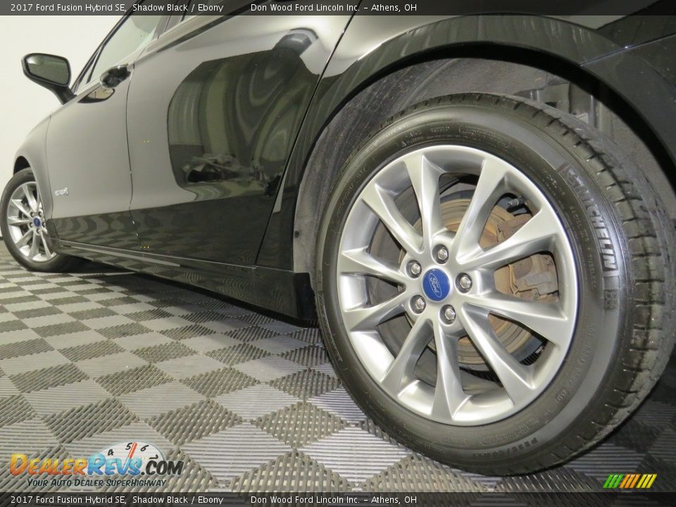 2017 Ford Fusion Hybrid SE Shadow Black / Ebony Photo #10