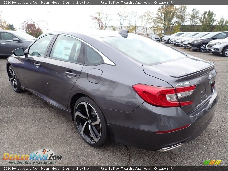 2020 Honda Accord Sport Sedan Modern Steel Metallic / Black Photo #2