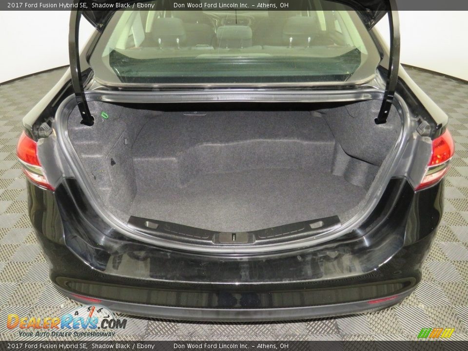 2017 Ford Fusion Hybrid SE Shadow Black / Ebony Photo #12