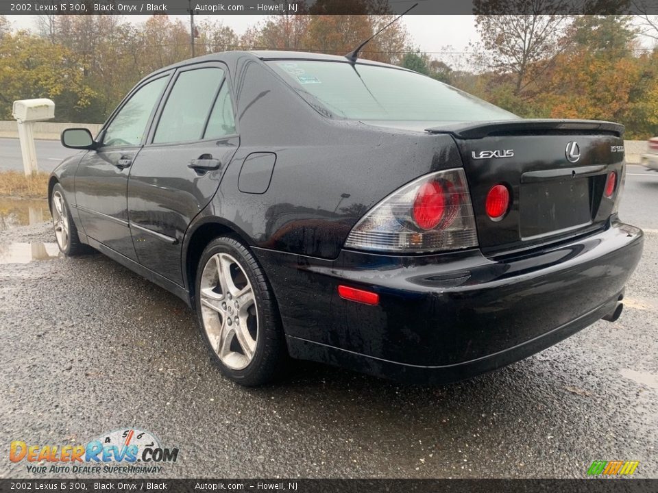 2002 Lexus IS 300 Black Onyx / Black Photo #5