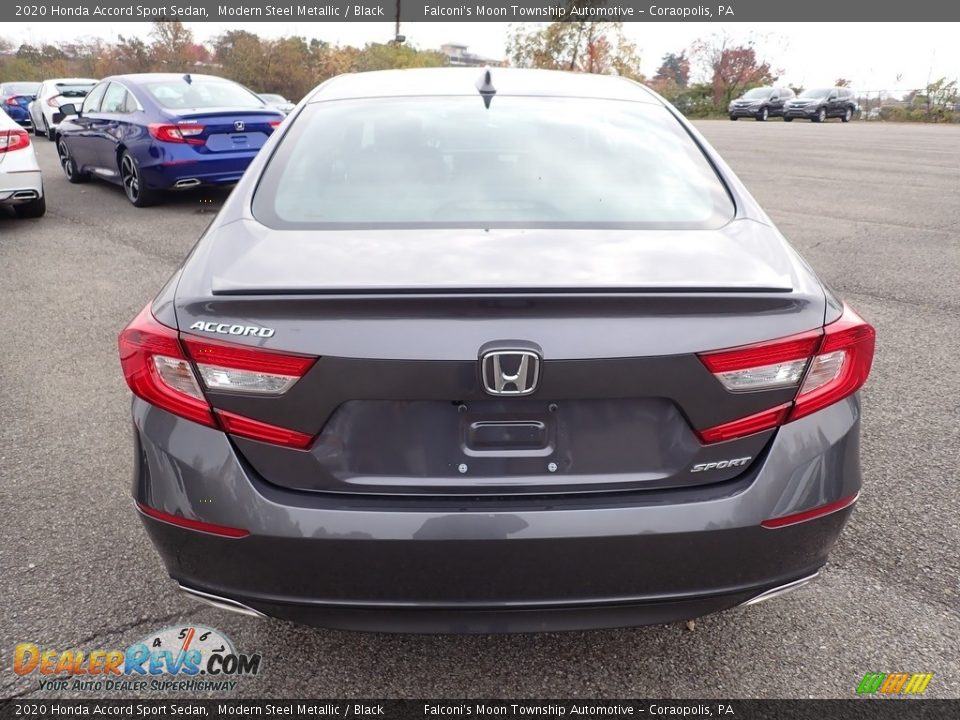 2020 Honda Accord Sport Sedan Modern Steel Metallic / Black Photo #3