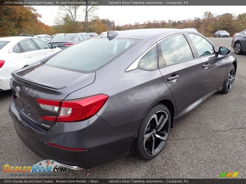 2020 Honda Accord Sport Sedan Modern Steel Metallic / Black Photo #4