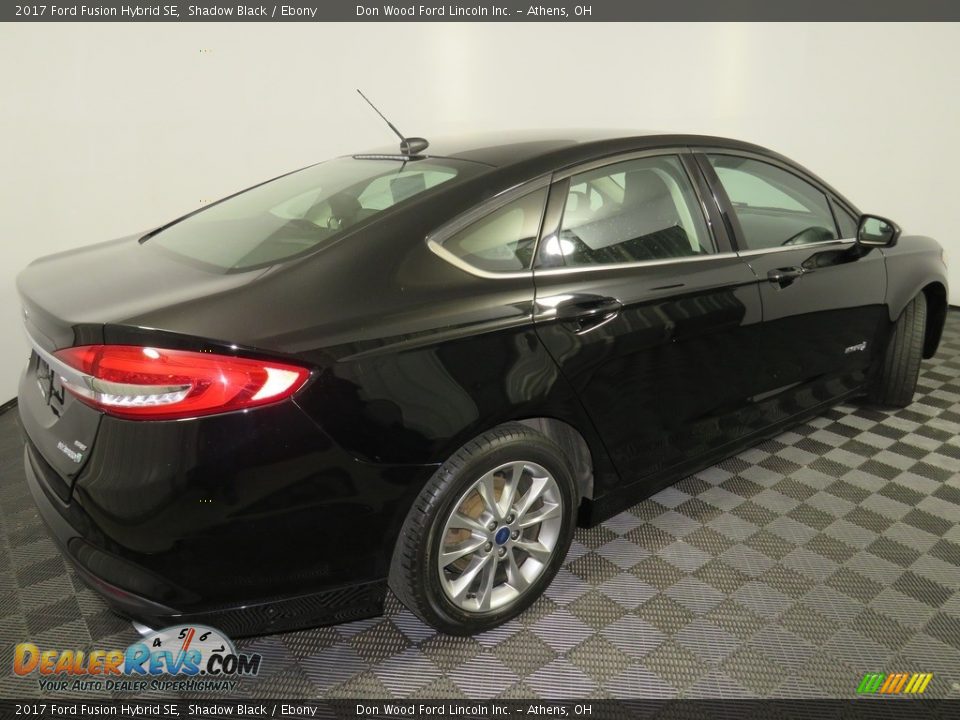 2017 Ford Fusion Hybrid SE Shadow Black / Ebony Photo #14