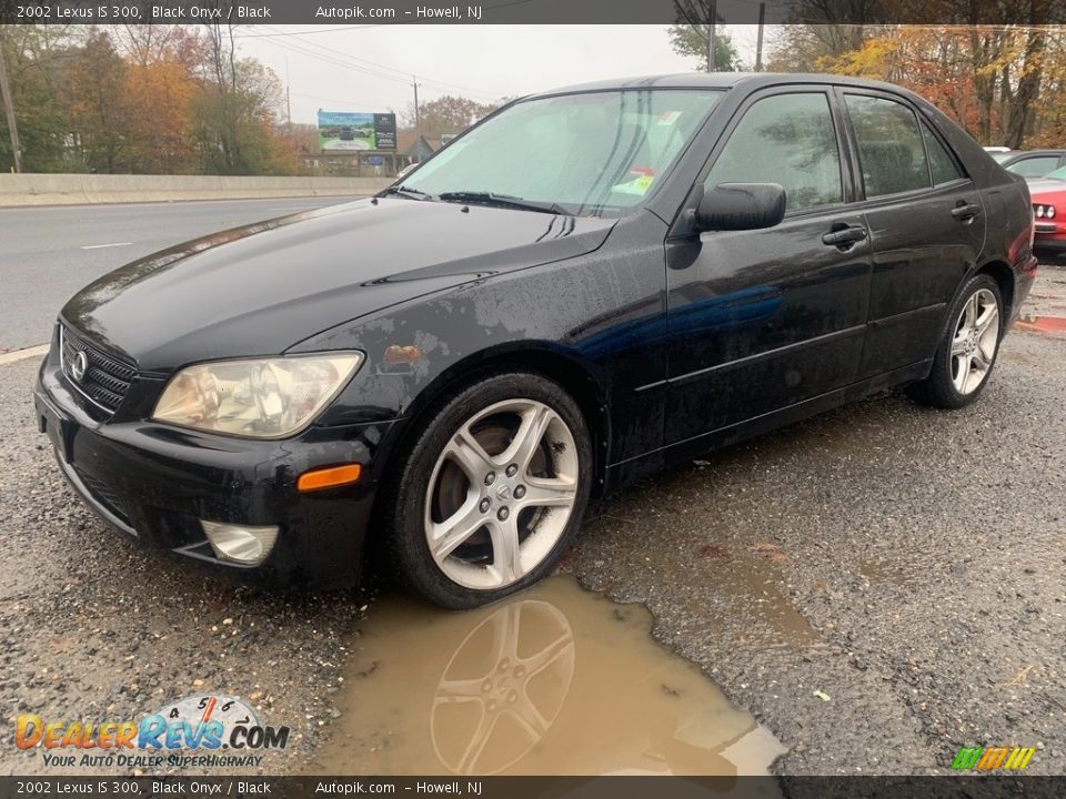 2002 Lexus IS 300 Black Onyx / Black Photo #7