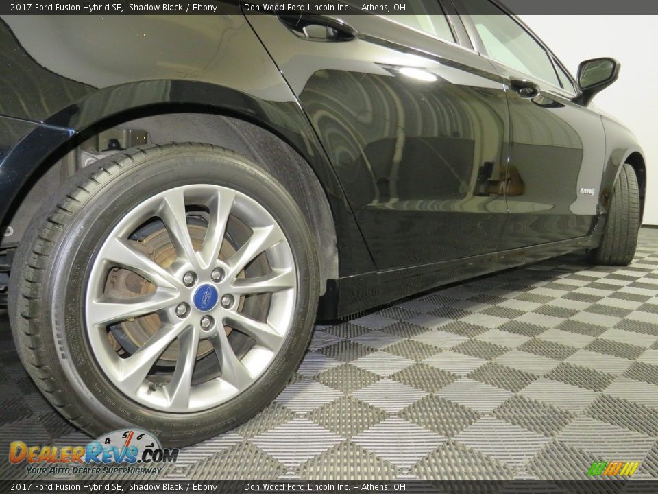 2017 Ford Fusion Hybrid SE Shadow Black / Ebony Photo #15