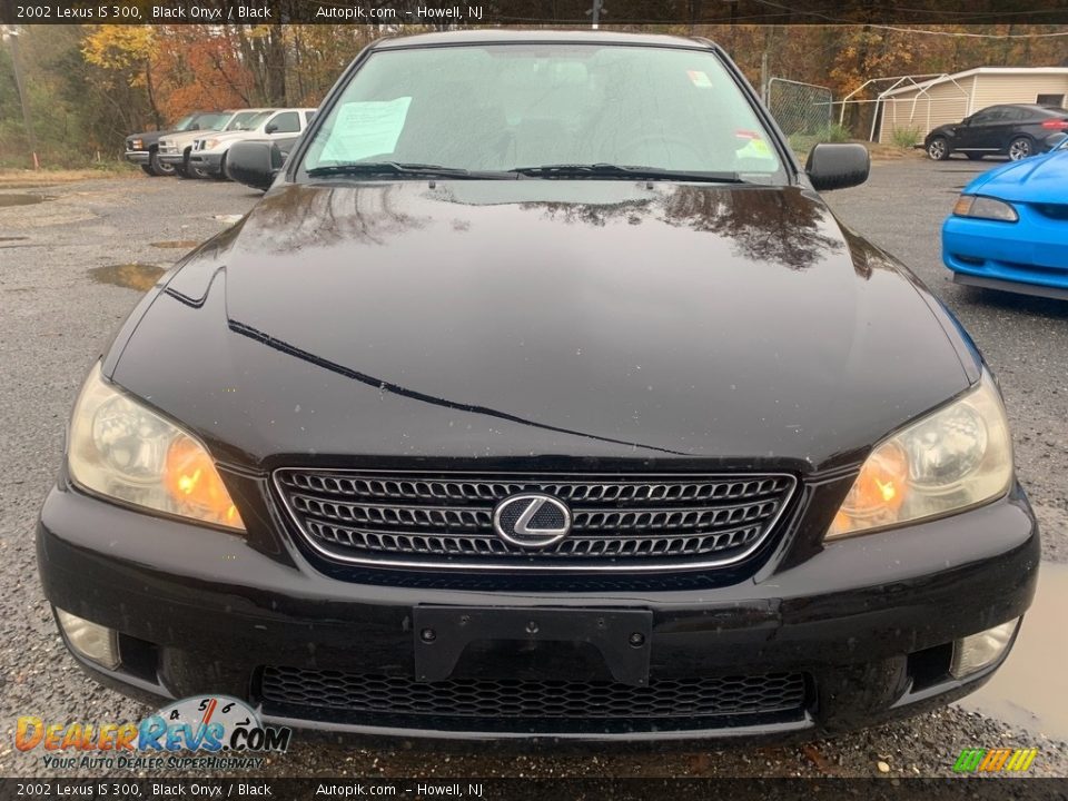 2002 Lexus IS 300 Black Onyx / Black Photo #8