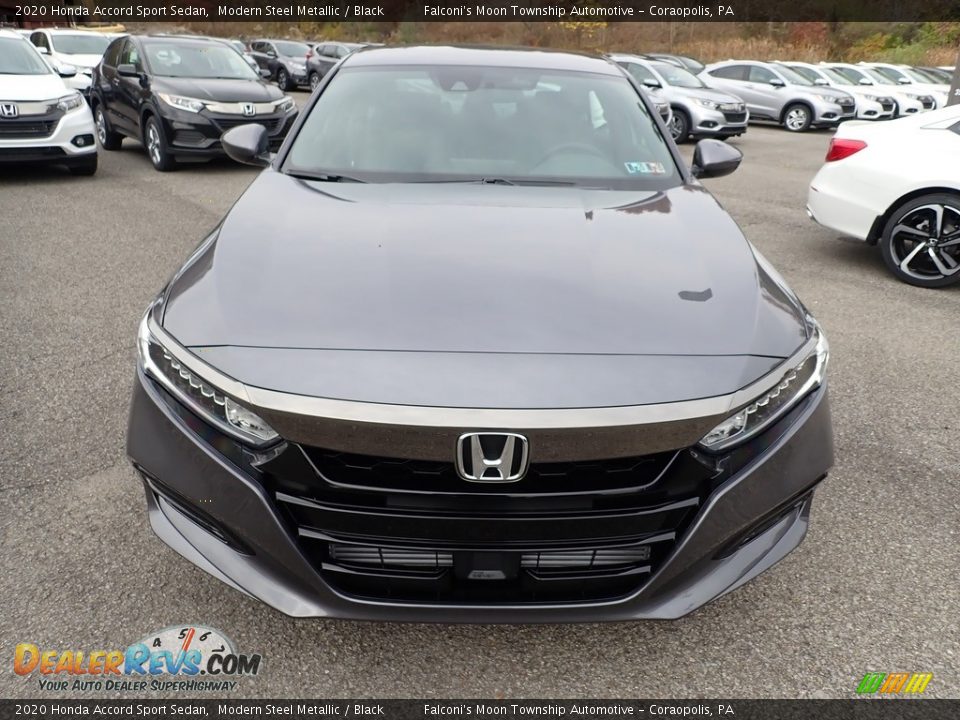 2020 Honda Accord Sport Sedan Modern Steel Metallic / Black Photo #6