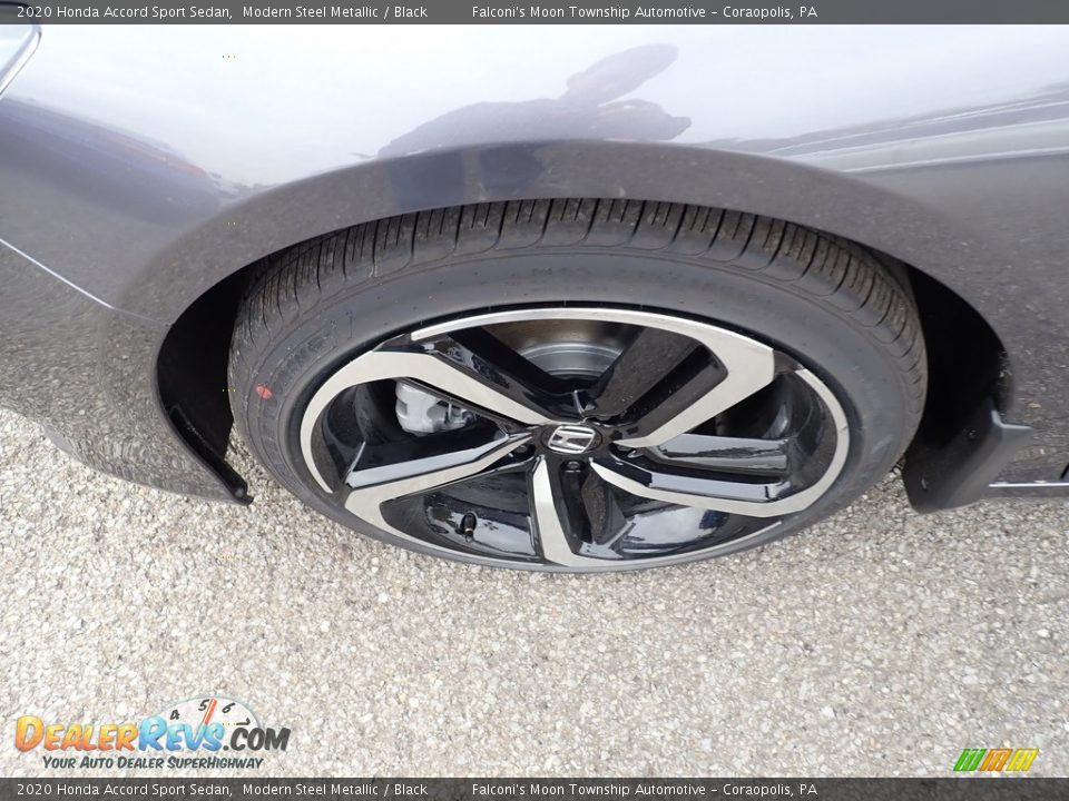 2020 Honda Accord Sport Sedan Modern Steel Metallic / Black Photo #7