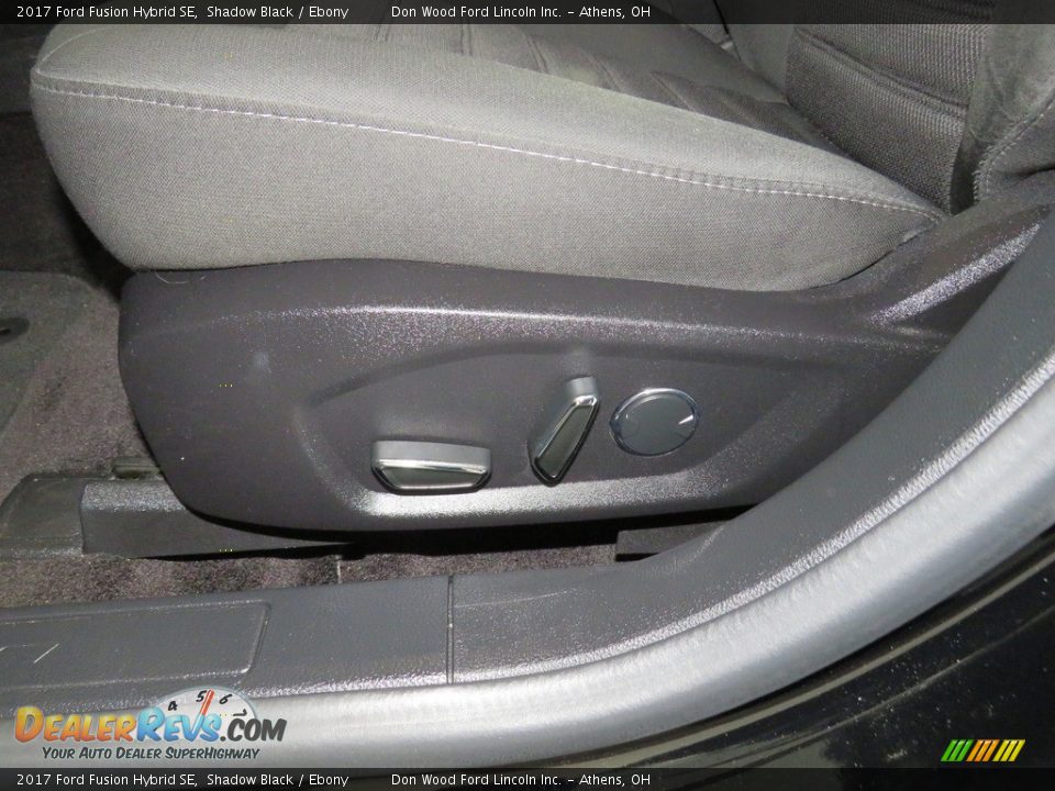 2017 Ford Fusion Hybrid SE Shadow Black / Ebony Photo #17