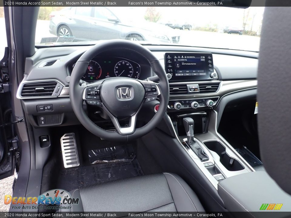 2020 Honda Accord Sport Sedan Modern Steel Metallic / Black Photo #10