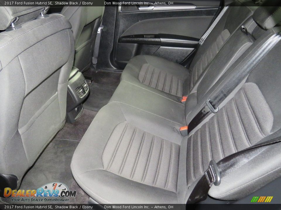 2017 Ford Fusion Hybrid SE Shadow Black / Ebony Photo #21