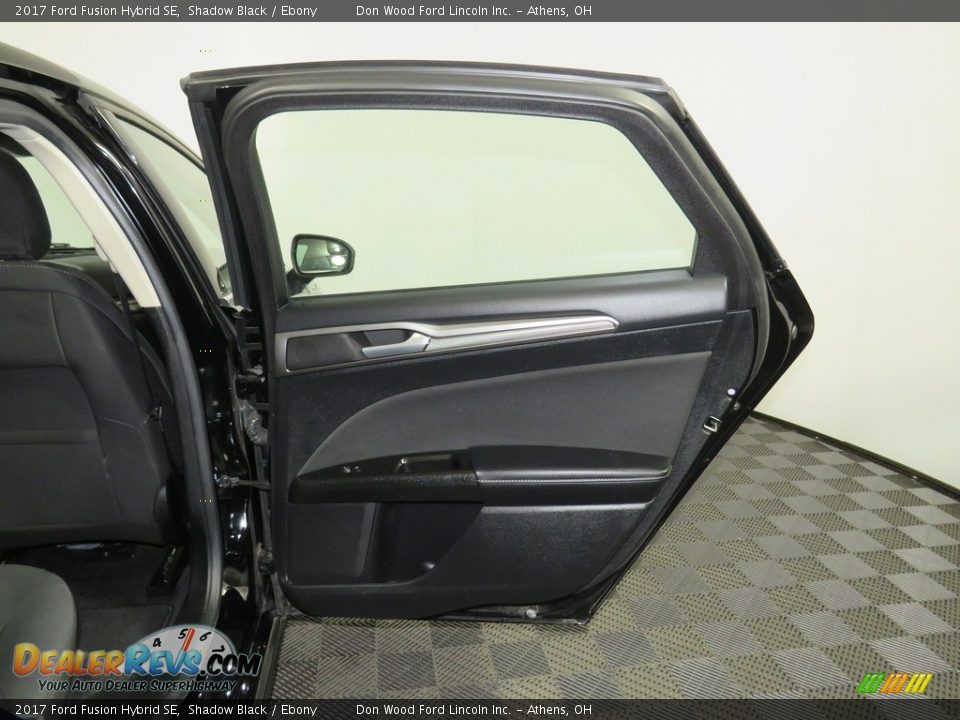 2017 Ford Fusion Hybrid SE Shadow Black / Ebony Photo #22