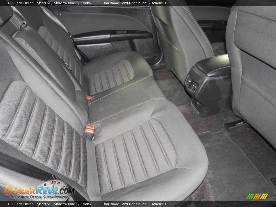 2017 Ford Fusion Hybrid SE Shadow Black / Ebony Photo #23