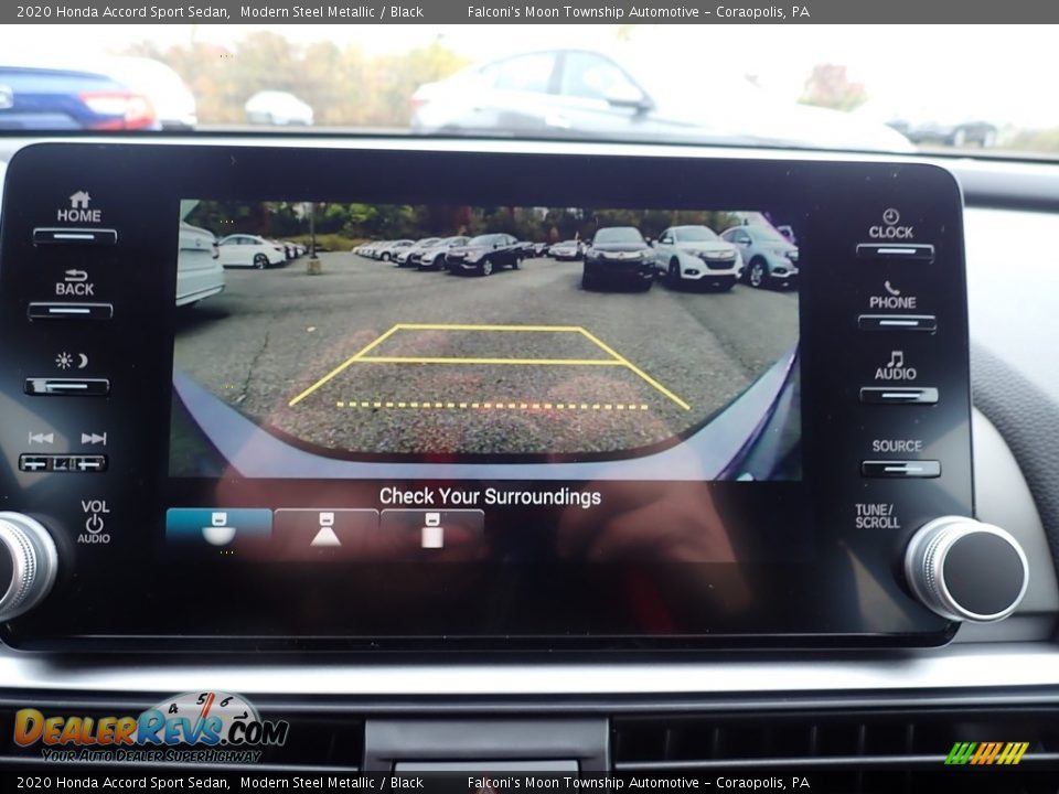 2020 Honda Accord Sport Sedan Modern Steel Metallic / Black Photo #15