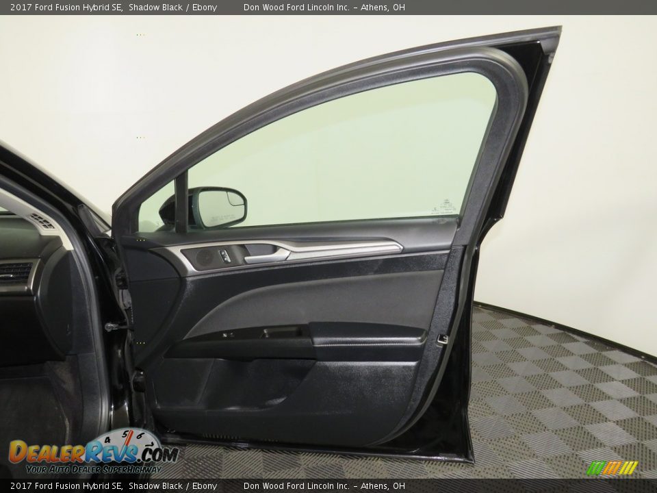 2017 Ford Fusion Hybrid SE Shadow Black / Ebony Photo #24