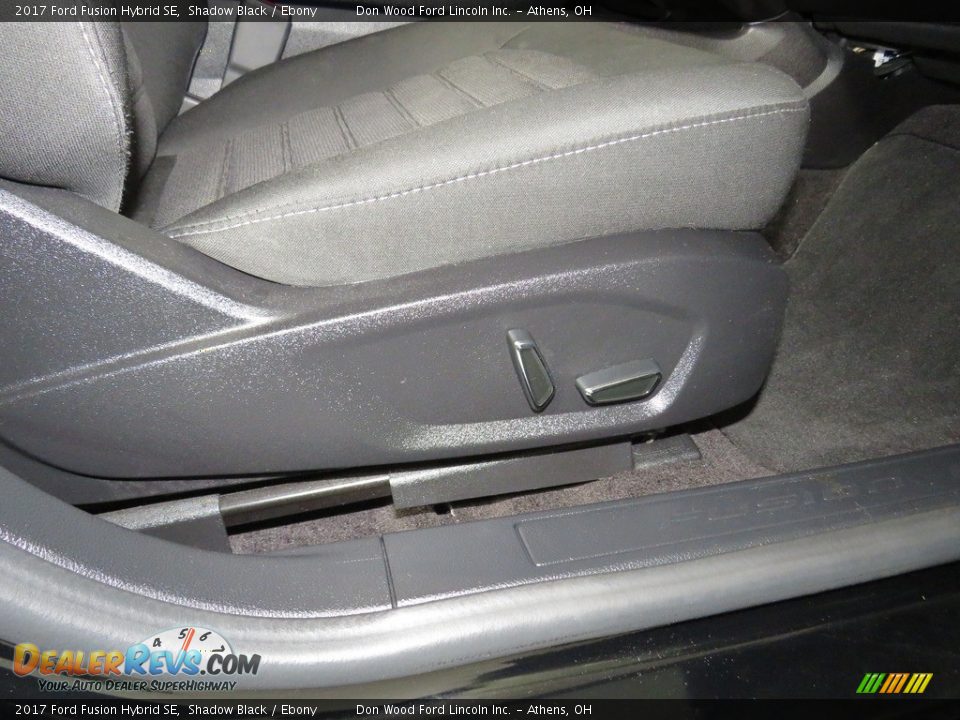 2017 Ford Fusion Hybrid SE Shadow Black / Ebony Photo #25