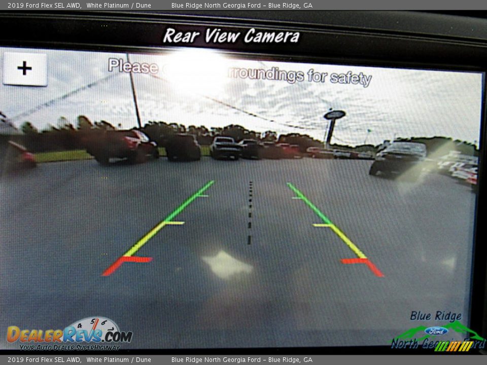 2019 Ford Flex SEL AWD White Platinum / Dune Photo #25