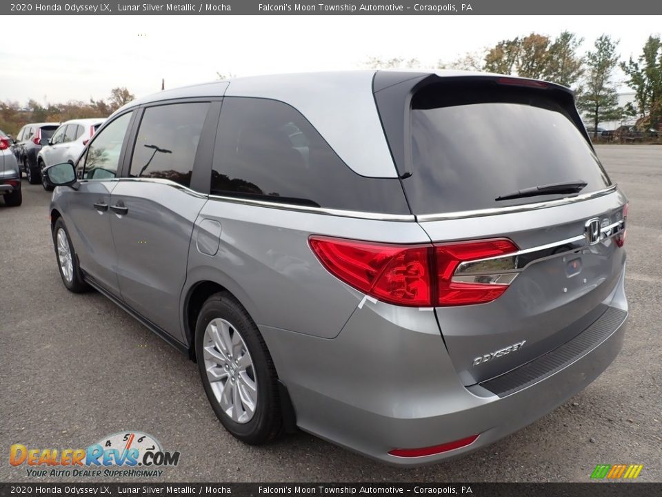 2020 Honda Odyssey LX Lunar Silver Metallic / Mocha Photo #2