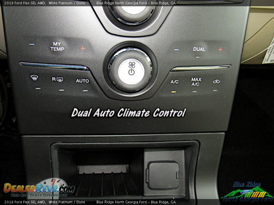 2019 Ford Flex SEL AWD White Platinum / Dune Photo #26