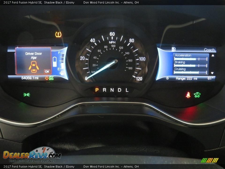 2017 Ford Fusion Hybrid SE Shadow Black / Ebony Photo #27