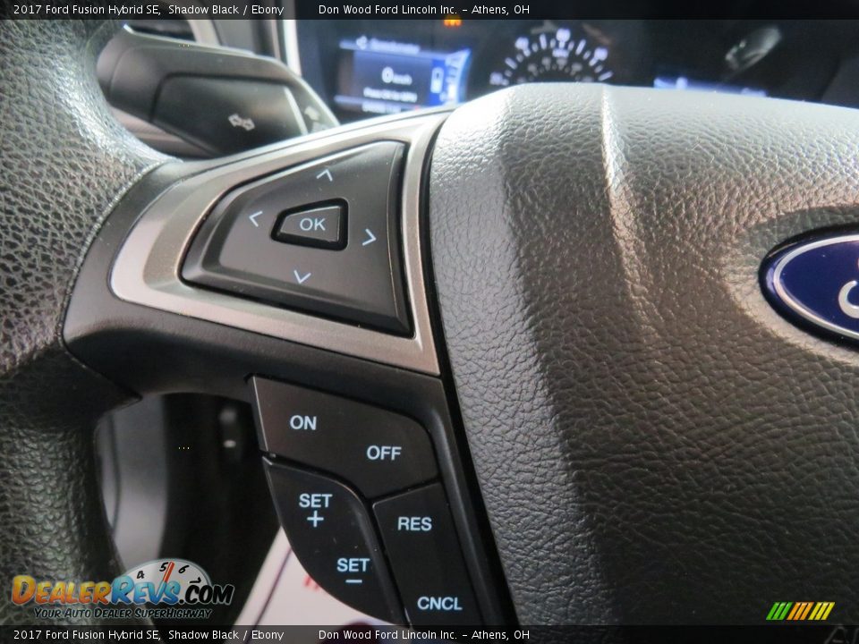 2017 Ford Fusion Hybrid SE Shadow Black / Ebony Photo #31