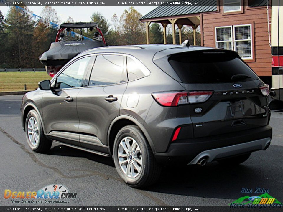 2020 Ford Escape SE Magnetic Metallic / Dark Earth Gray Photo #3