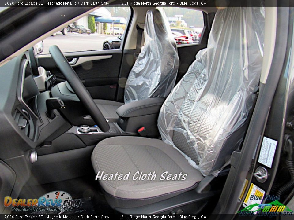 2020 Ford Escape SE Magnetic Metallic / Dark Earth Gray Photo #10