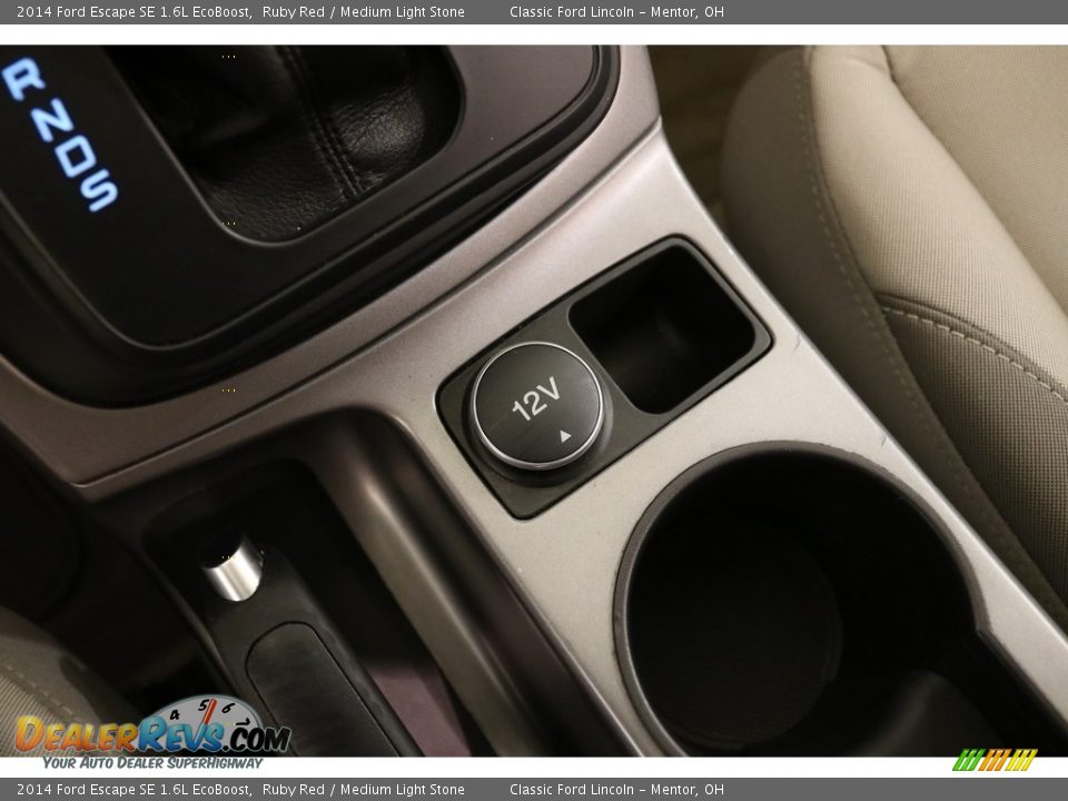 2014 Ford Escape SE 1.6L EcoBoost Ruby Red / Medium Light Stone Photo #13
