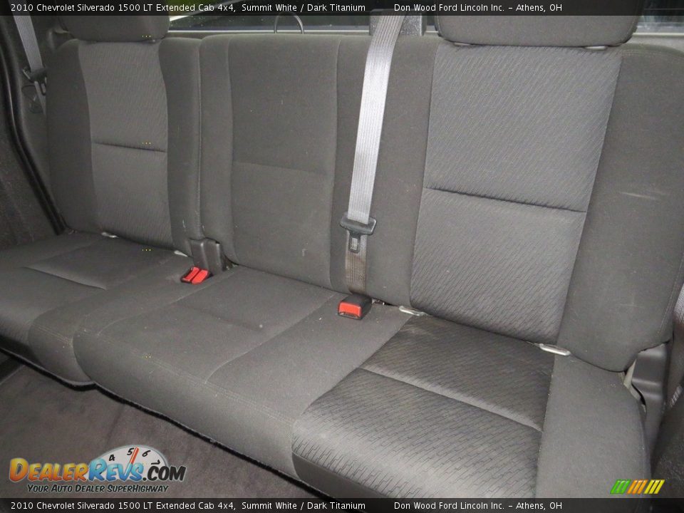 2010 Chevrolet Silverado 1500 LT Extended Cab 4x4 Summit White / Dark Titanium Photo #17