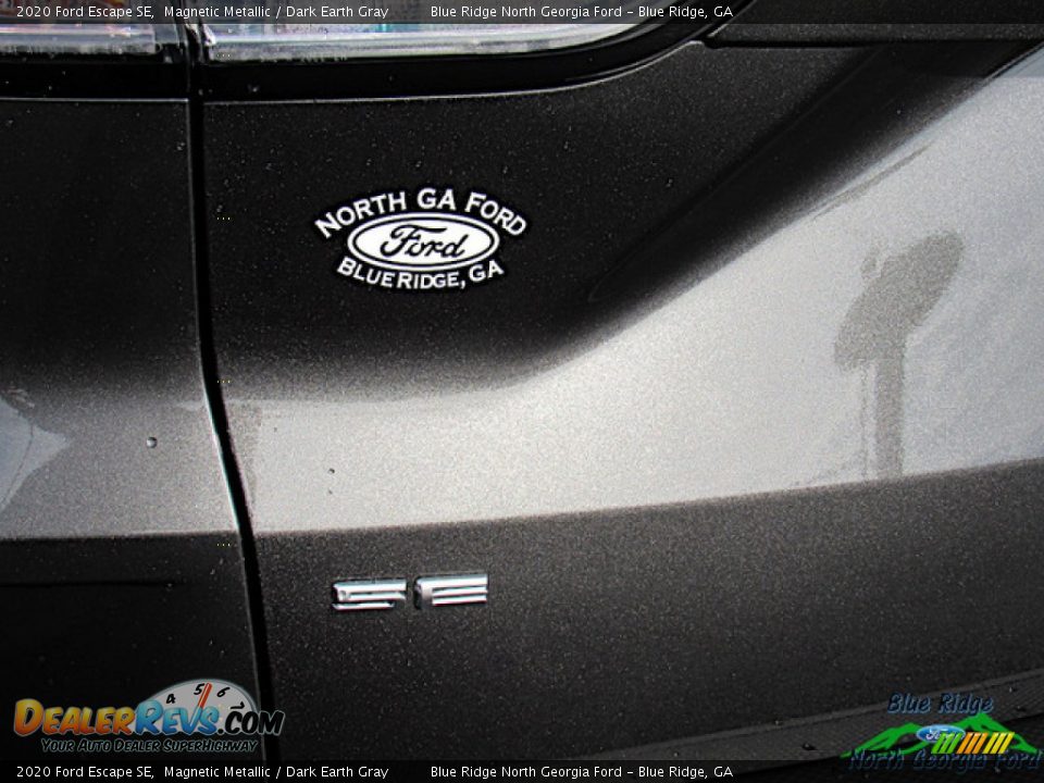 2020 Ford Escape SE Magnetic Metallic / Dark Earth Gray Photo #35