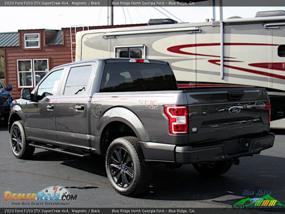2020 Ford F150 STX SuperCrew 4x4 Magnetic / Black Photo #3
