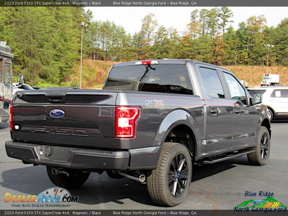 2020 Ford F150 STX SuperCrew 4x4 Magnetic / Black Photo #5