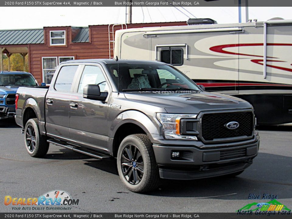 2020 Ford F150 STX SuperCrew 4x4 Magnetic / Black Photo #7
