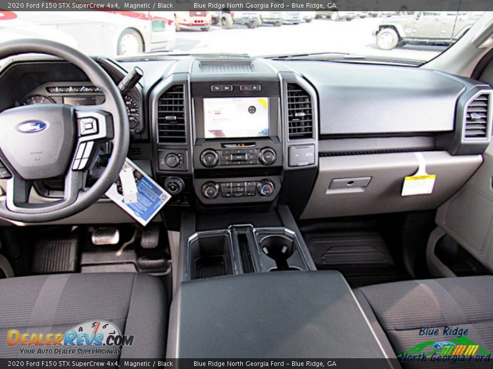 2020 Ford F150 STX SuperCrew 4x4 Magnetic / Black Photo #14