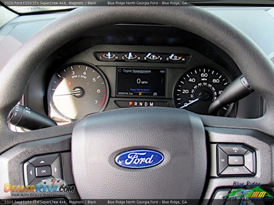 2020 Ford F150 STX SuperCrew 4x4 Magnetic / Black Photo #16