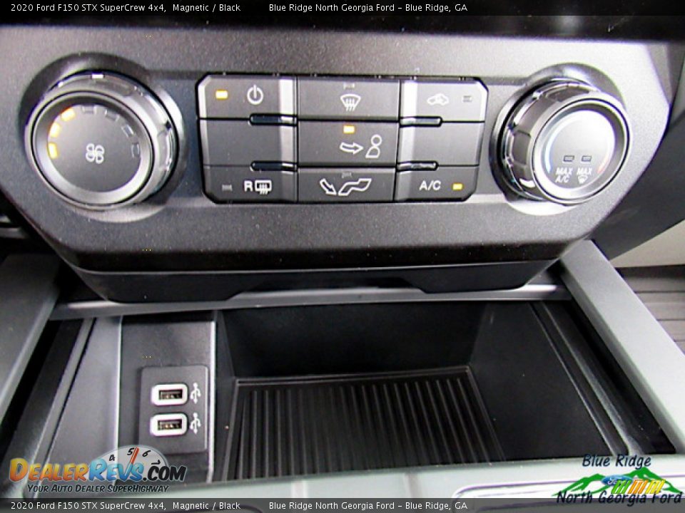2020 Ford F150 STX SuperCrew 4x4 Magnetic / Black Photo #20