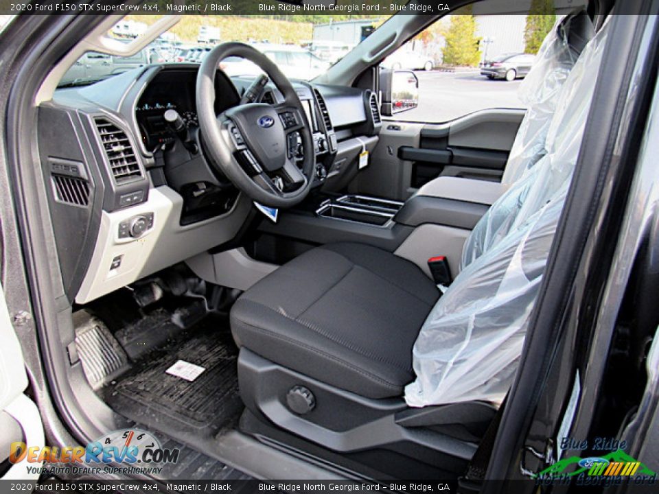 2020 Ford F150 STX SuperCrew 4x4 Magnetic / Black Photo #26